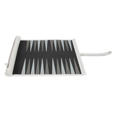 Rowan Travel Backgammon Roll Silver