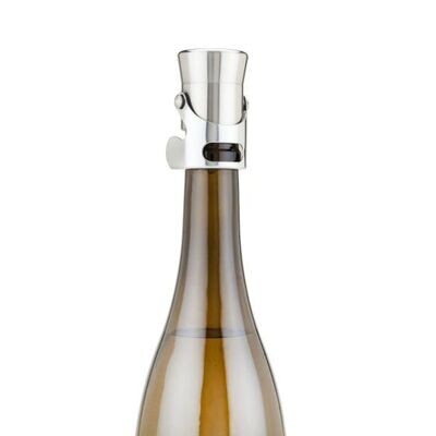 Stainless Steel Heavyweight Champagne Stopper by Viski
