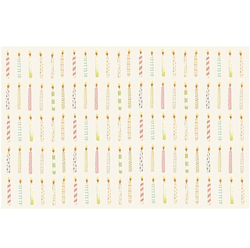 Birthday Candles Placemat
