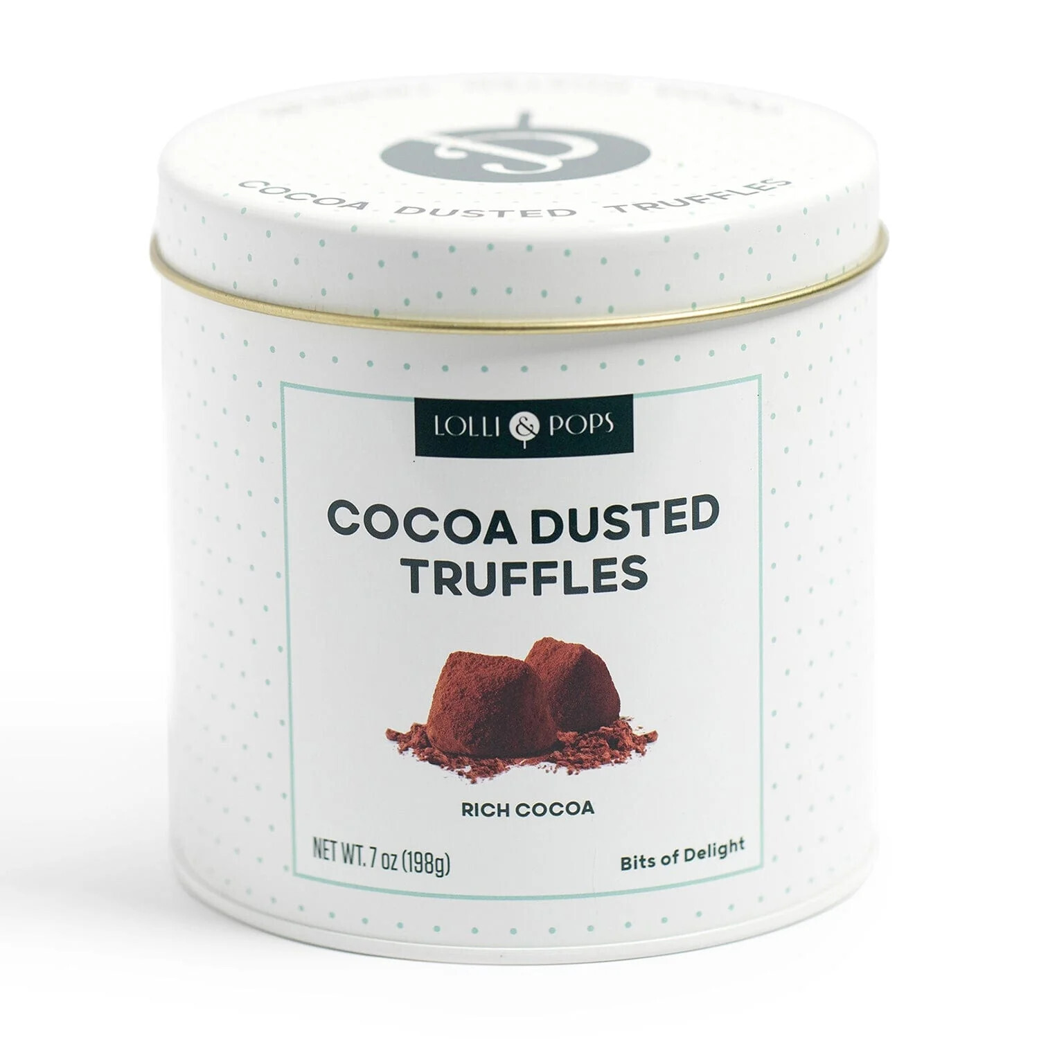 Cocoa Dusted Truffle Tin
