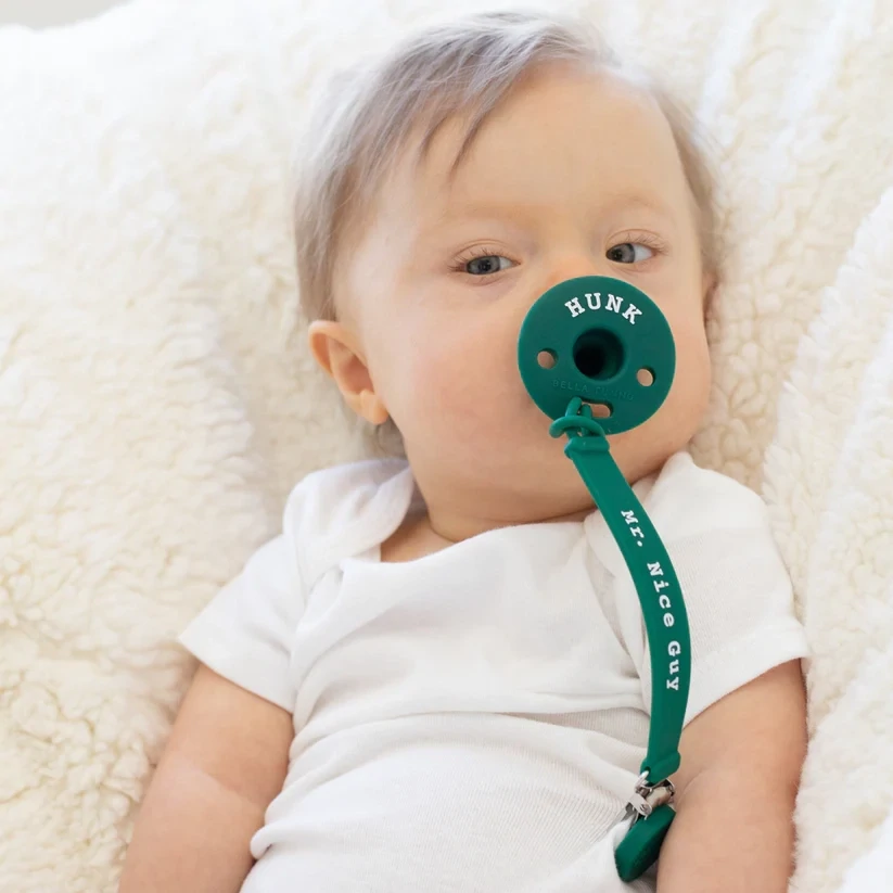 Mr. Nice Guy Pacifier Clip
