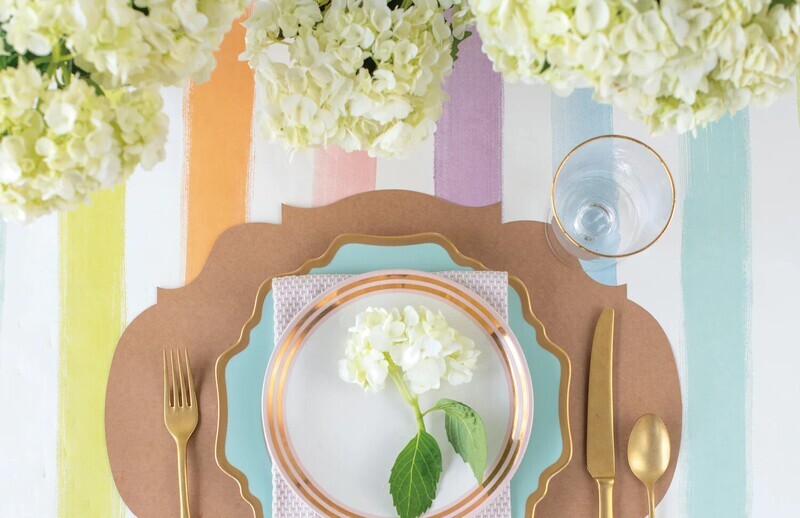 Sorbet Painted Stripe Runner