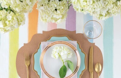 Sorbet Painted Stripe Runner