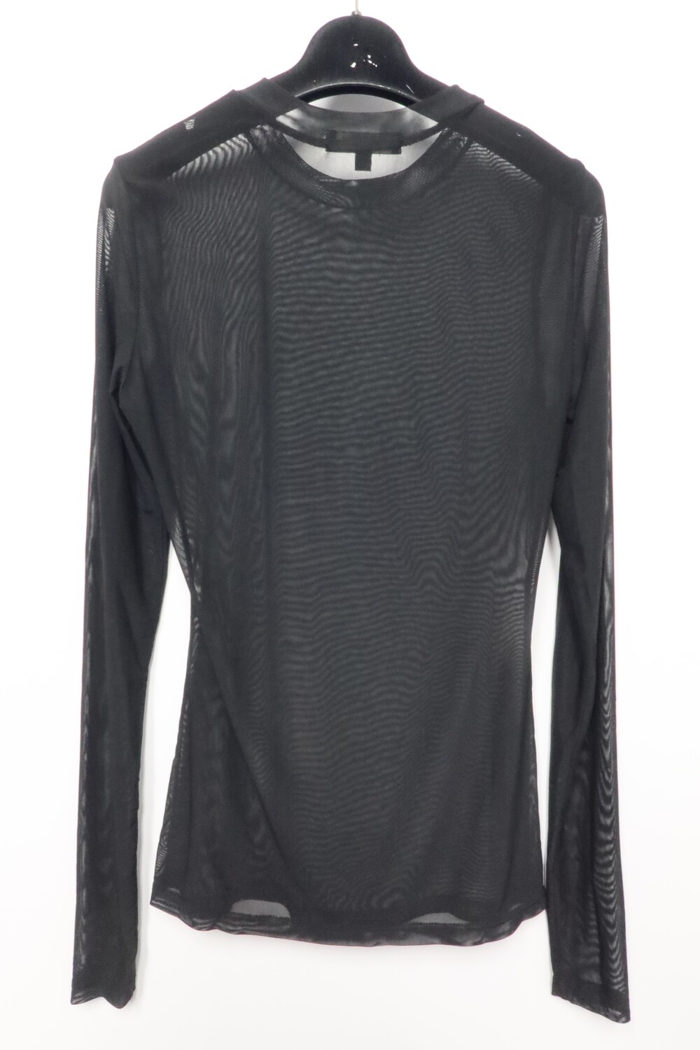 Black Mesh Top