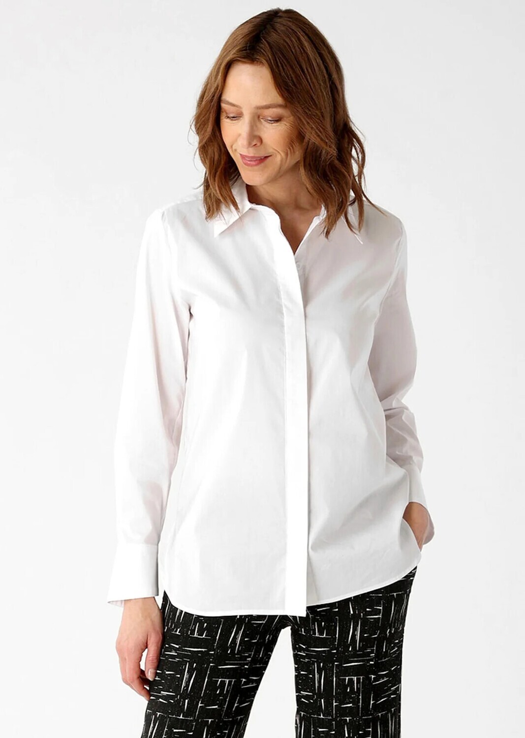 VALENTINA BLOUSE W/ ASSYMETRICAL SLEEVES
