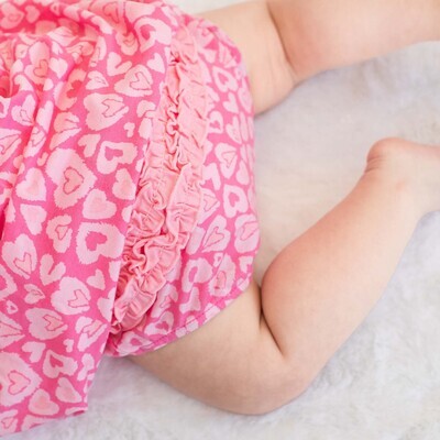 Leophearts Modal Dress and Diaper Cover