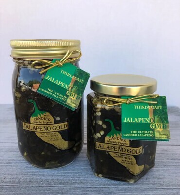 The Original Sweet &amp; Spicy Candied Jalapenos in Gift Jar