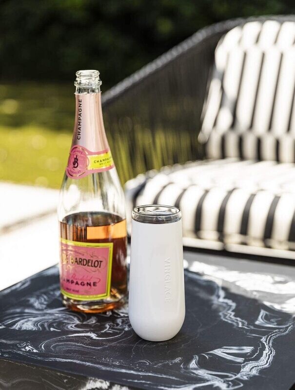 Glass Lined Champagne Flute