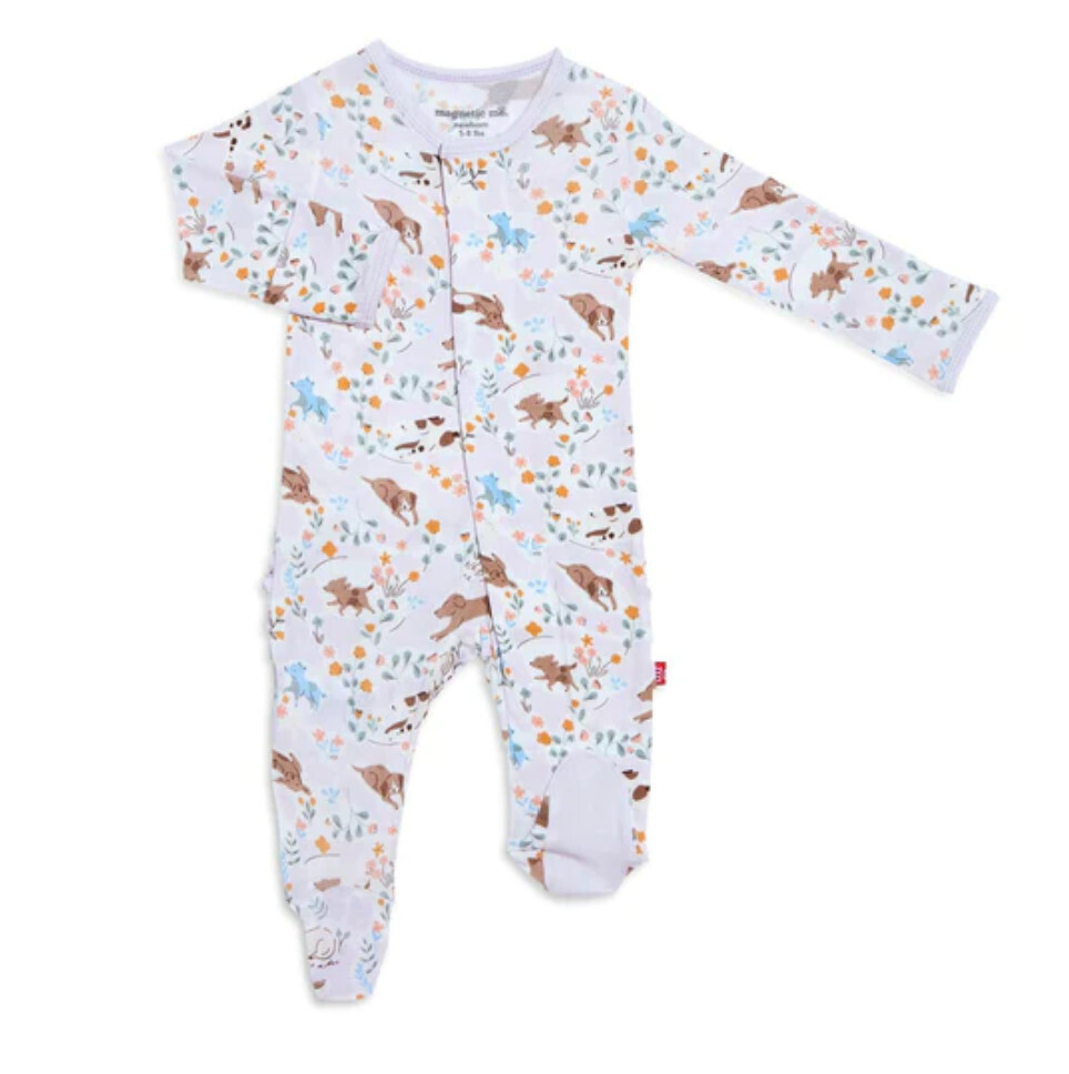 Best Fur-end Modal Magnetic Ruffle Footie