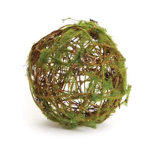 Mossy Wrapped Twig Orbs