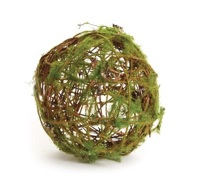 Mossy Wrapped Twig Orbs