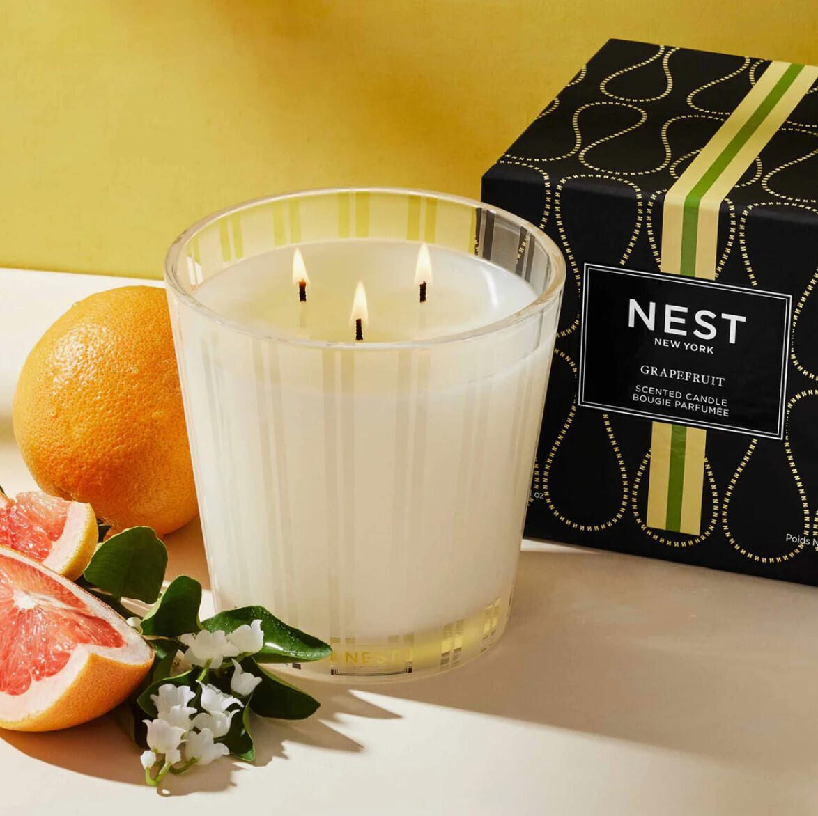 Nest Candle 3-Wick Grapefruit