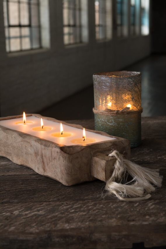 Himalayan Candle - Driftwood 44oz Tobacco Bark