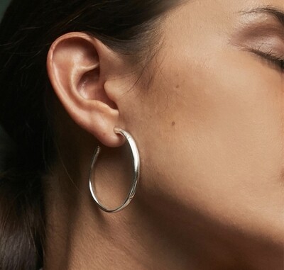 Ohmmm Earrings Silver