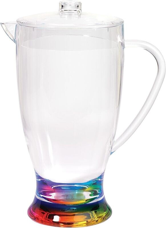 Impressions 2.5 qt Pitcher Rainbow