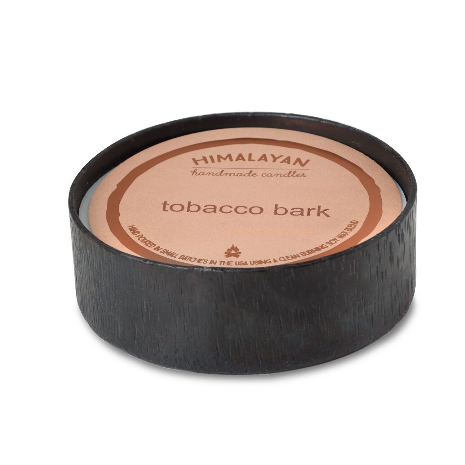 Himalayan Candle - Blacksmith Forged Bowl Tobacco Bark