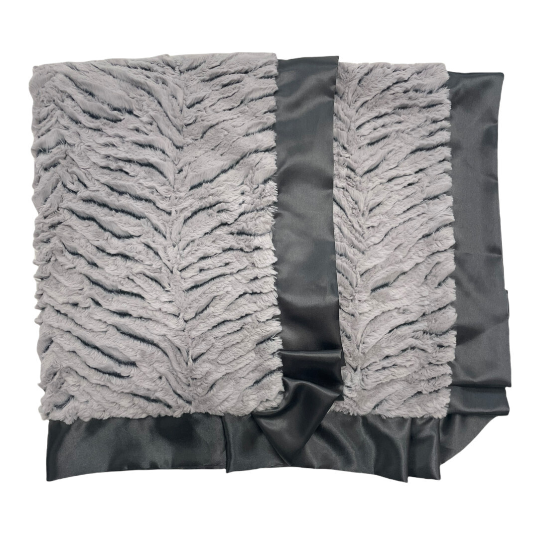 Ziggy Grey Blanket