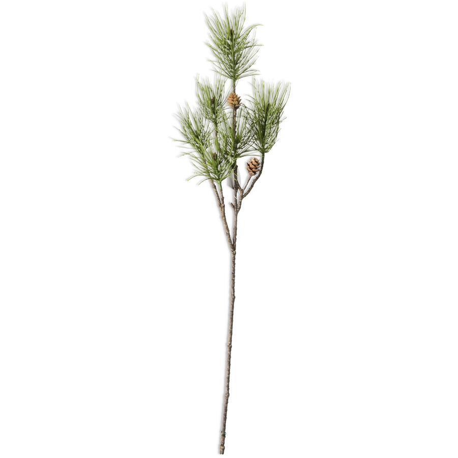 28&quot; Needle Pine Stem w/Pinecones