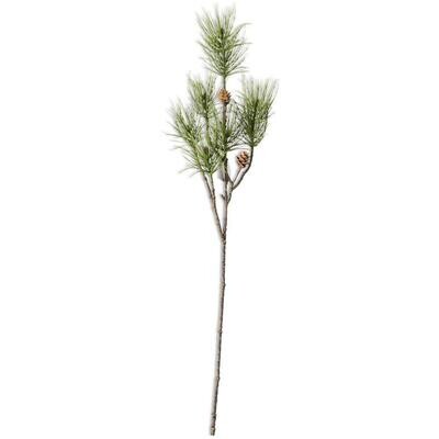 28&quot; Needle Pine Stem w/Pinecones