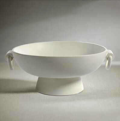 Vienna Matt White Ceramic Bowl