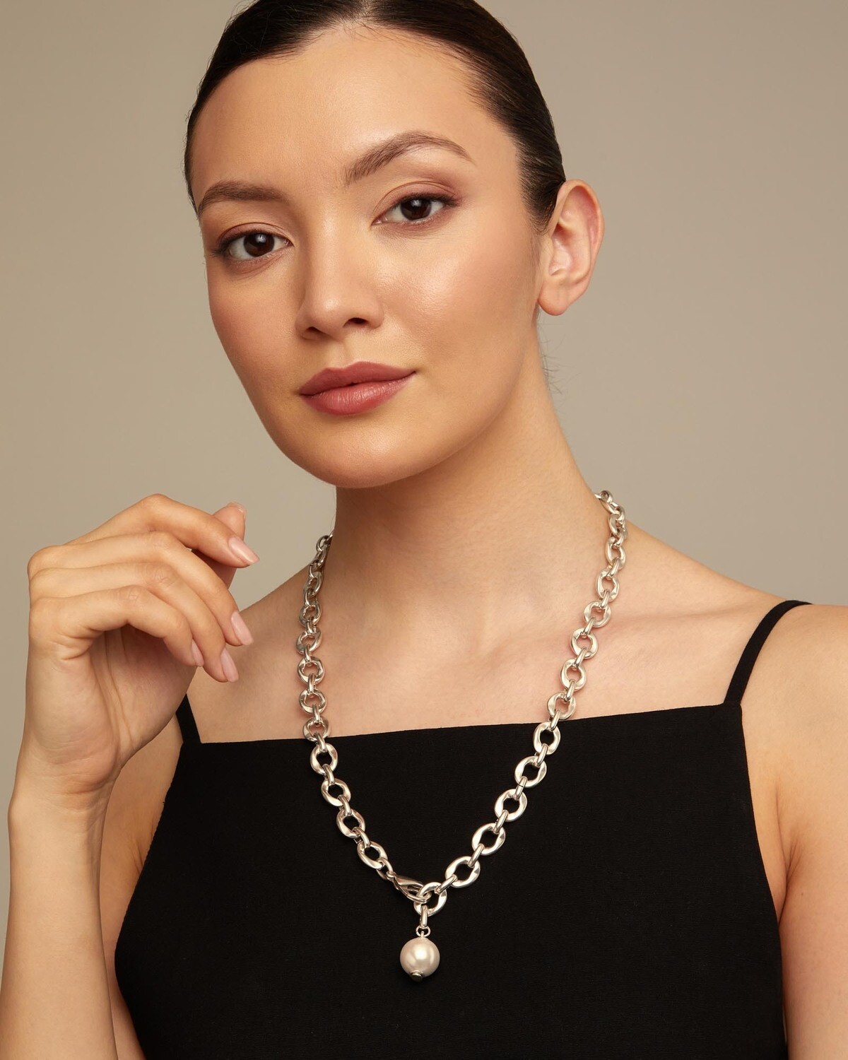 JOY OF LIVING NECKLACE-Silver