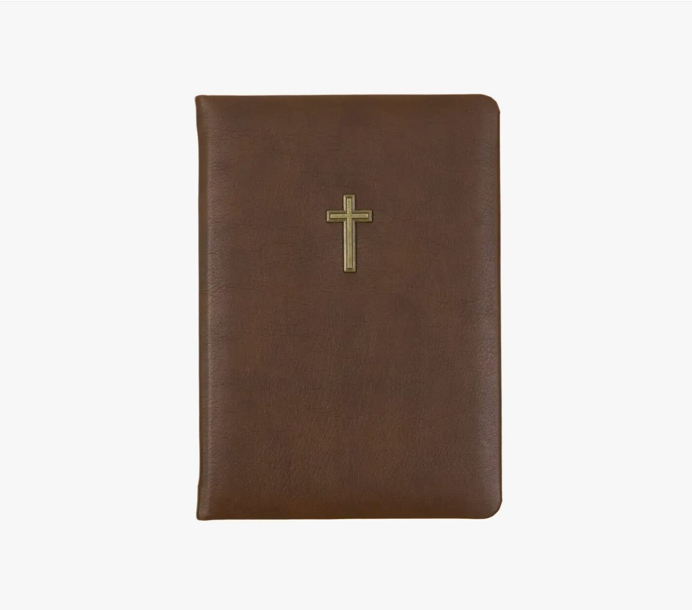 Cross Emblem Brown Essential Journal