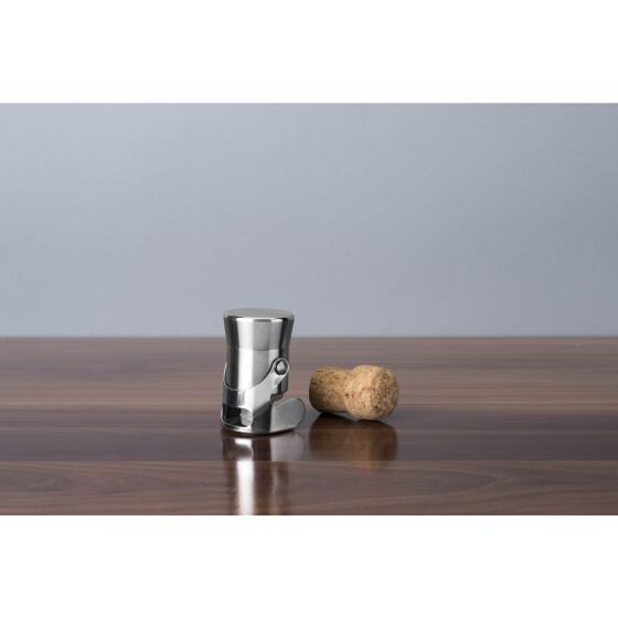 Stainless Steel Heavyweight Champagne Stopper by Viski