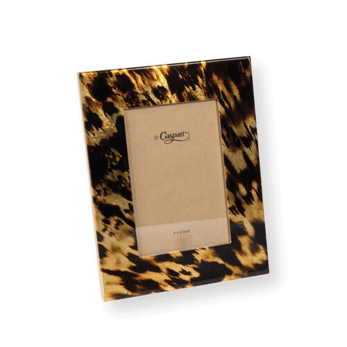 Tortoiseshell Lacquer Picture Frame - 4 X 6