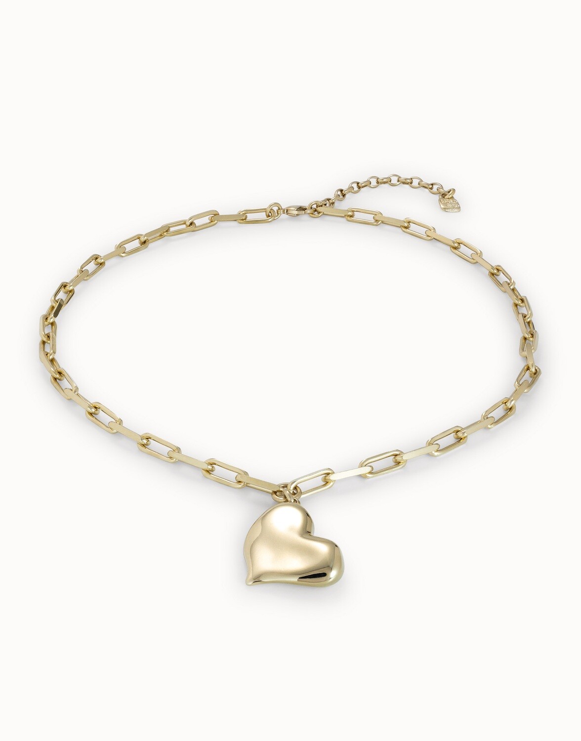 Heartbeat Necklace Gold