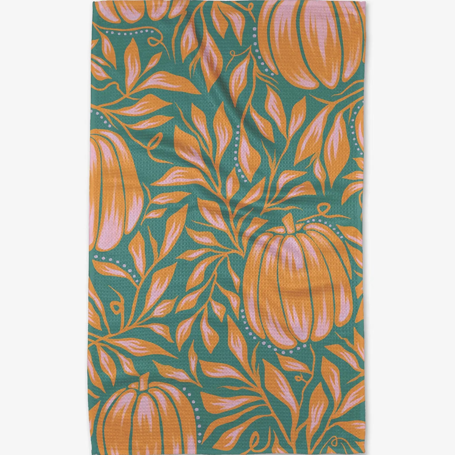 Happy Pumpkins Tea Towel