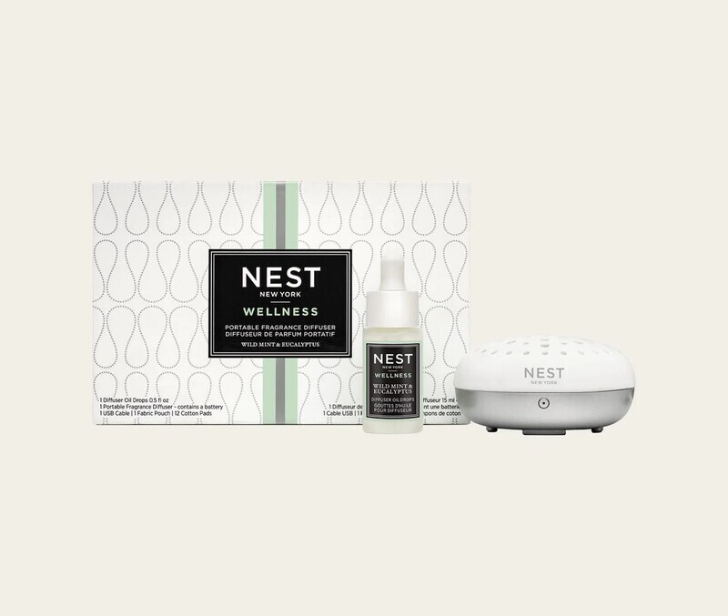 Portable Fragrance Diffuser Set Wild Mint &amp; Eucalyptus
