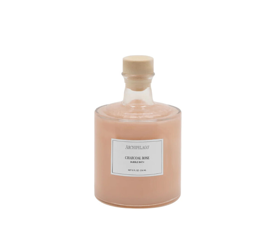 Charcoal Rose Bubble Bath 8oz