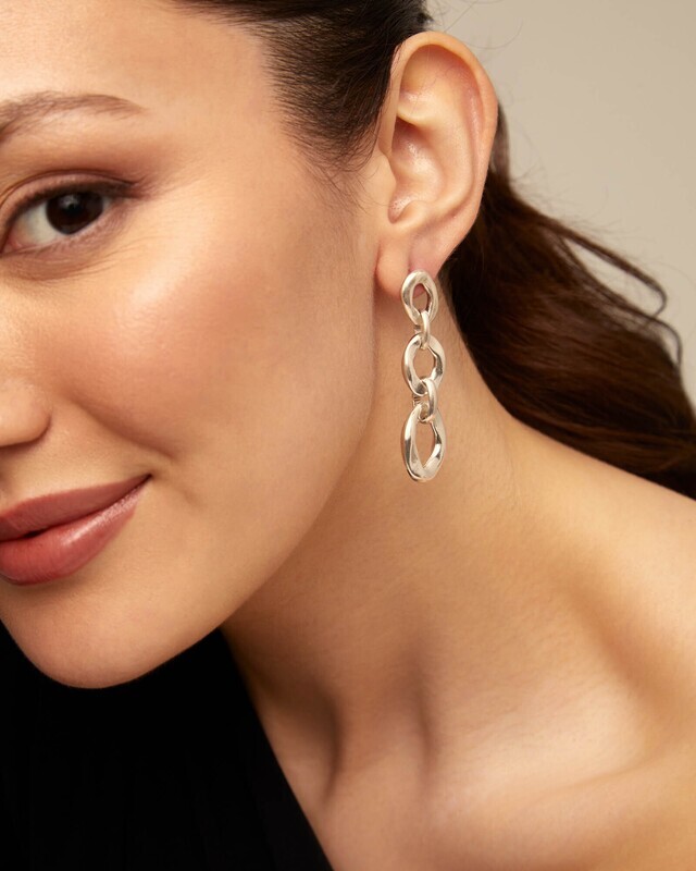 YOLO EARRINGS-Silver