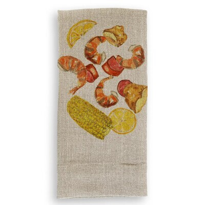 Shrimp Boil Guest Towel