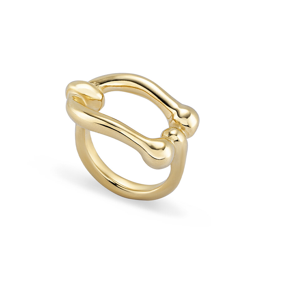 SEROTONIN RING Gold, Size: 21