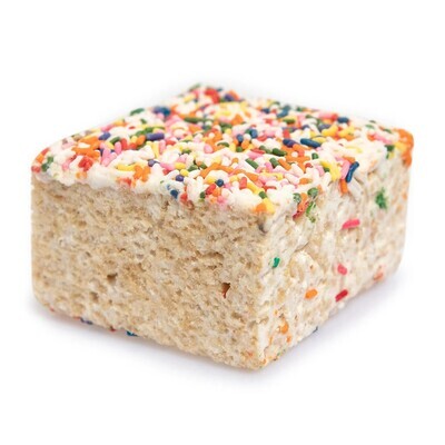Rainbow Sprinkles Crispy Cake