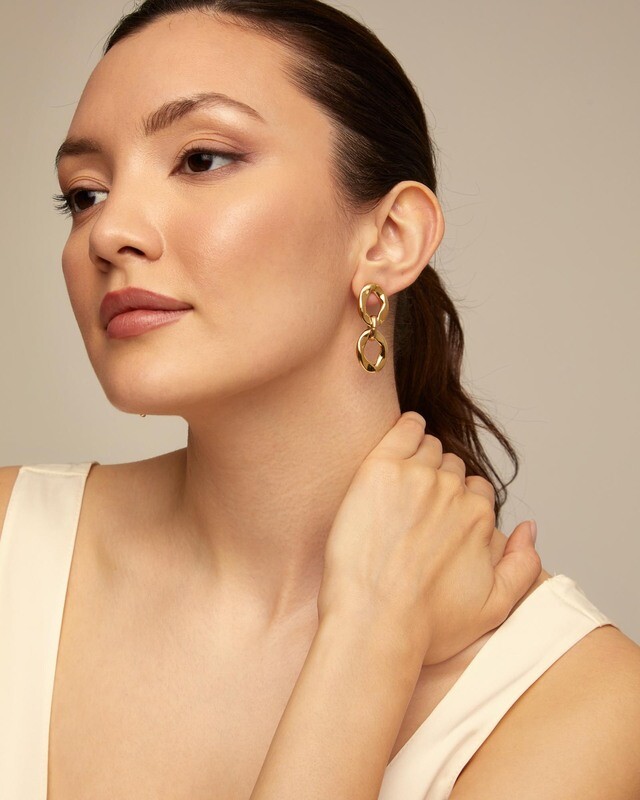 GROOVY EARRINGS-Gold