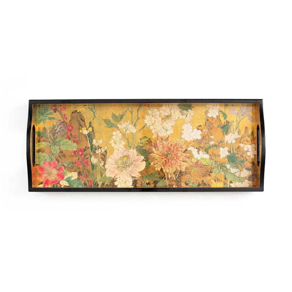 Mountain High Lacquer Bar Tray 20&quot;x8&quot;