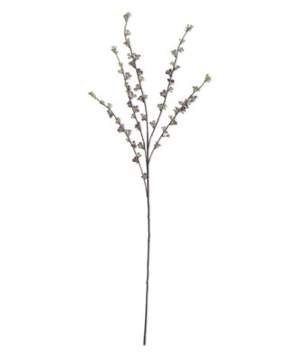 46" PURPLE HOARY WILLOW SPRAY