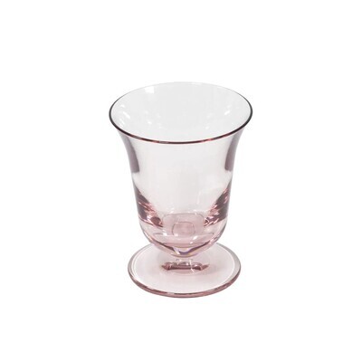 Acrylic Flared Light Rose Wine Glass