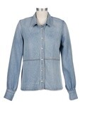 Mika Shirt, Color: Light Wash, Size: Medium