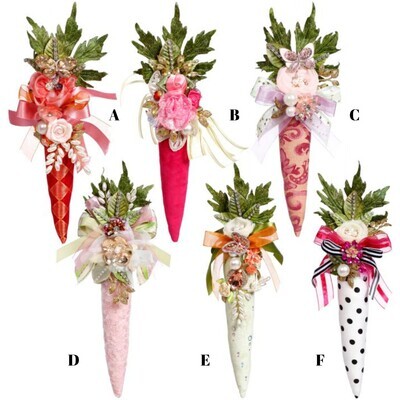 Jeweled Embellished Carrots 6 - 10&quot;