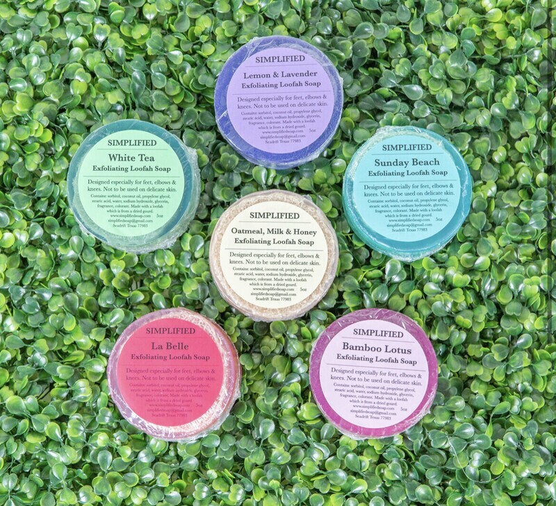 Simplified Loofah Soap