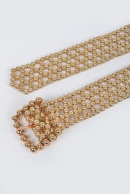 Gold Beads Belt