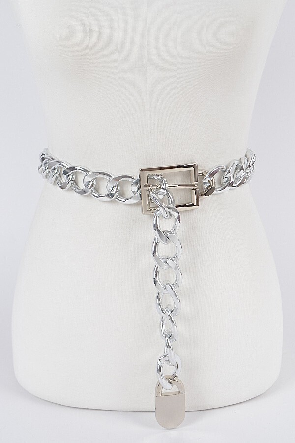 Silver Chain Belt