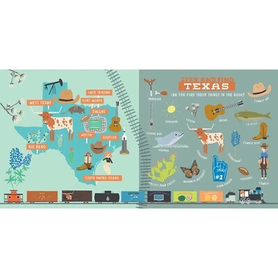 All Aboard! Texas: A Seek &amp; Find Book
