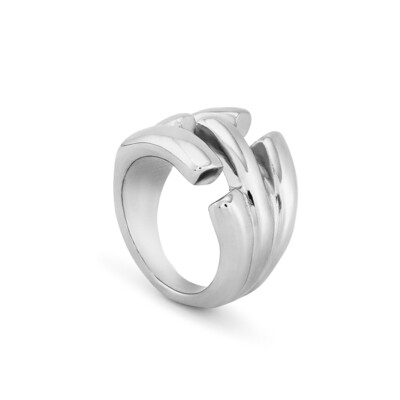Electrik Ring Silver (18/8.5)