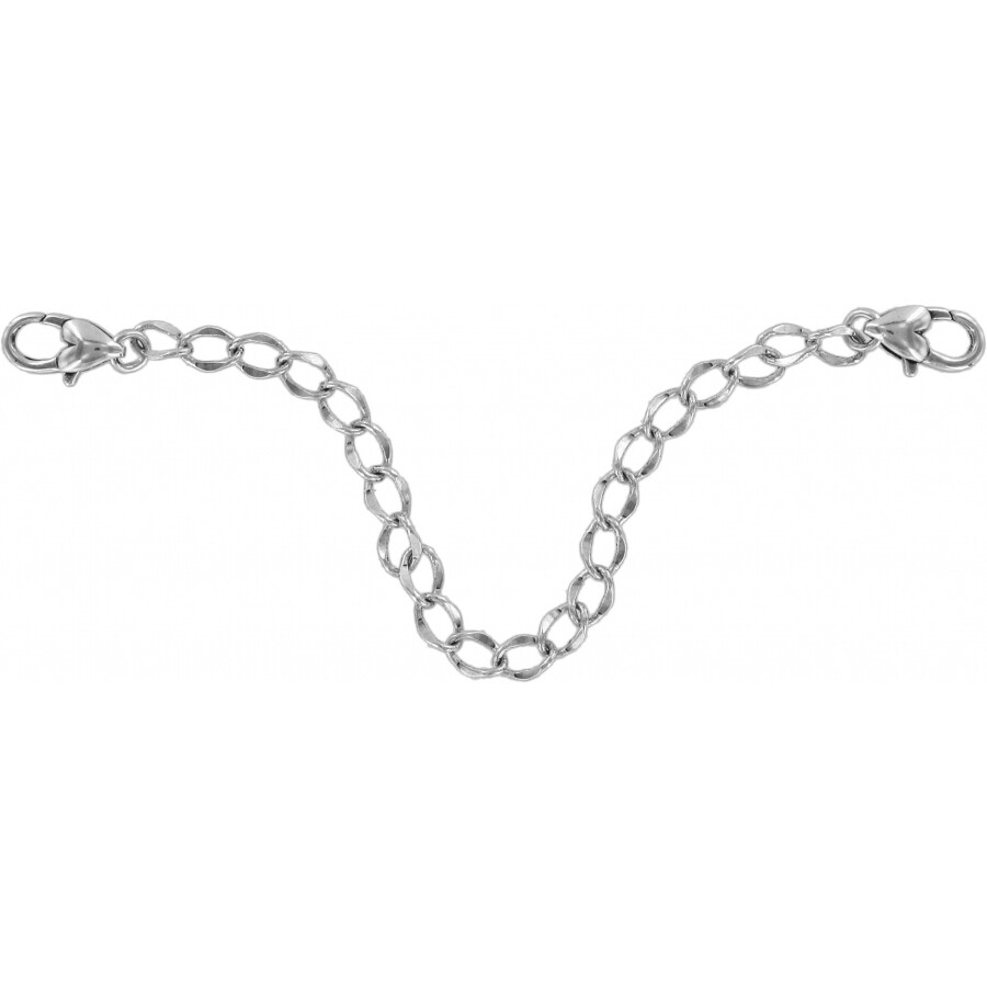 Long Necklace Extender Silver