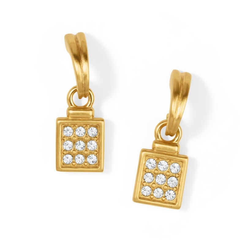 Meridian Zenith Mini Post Drop Earrings Gold