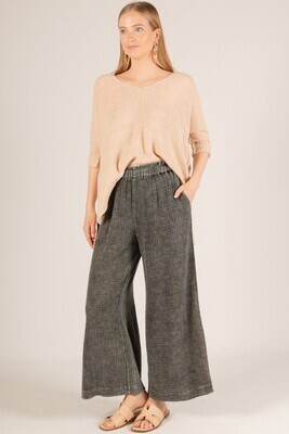 Mineral Wash Gauze Pants